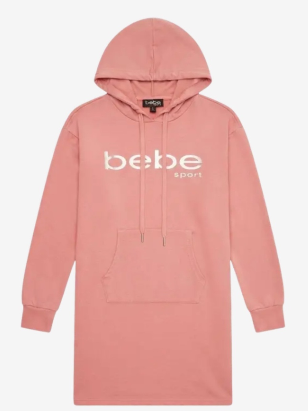 bebe Sport Pink Pullover Hoodie